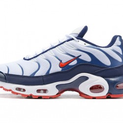 Stockx Nike Air Max Plus Tn Men QS White Blue and Red Shoes