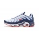 Stockx Nike Air Max Plus Tn Men QS White Blue and Red Shoes