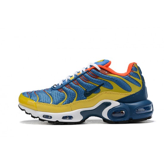 Stockx Nike Air Max Plus Tn Men SE CJ9987-600 Blue Yellow Shoes