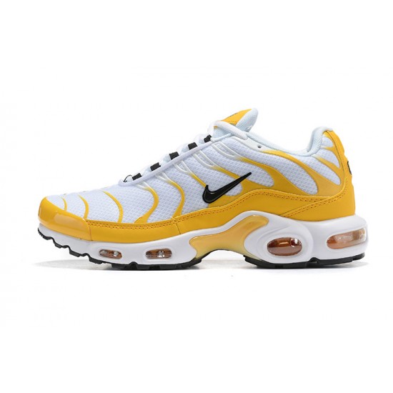 Stockx Nike Air Max Plus Tn Men White Yellow CD7061-700 Shoes