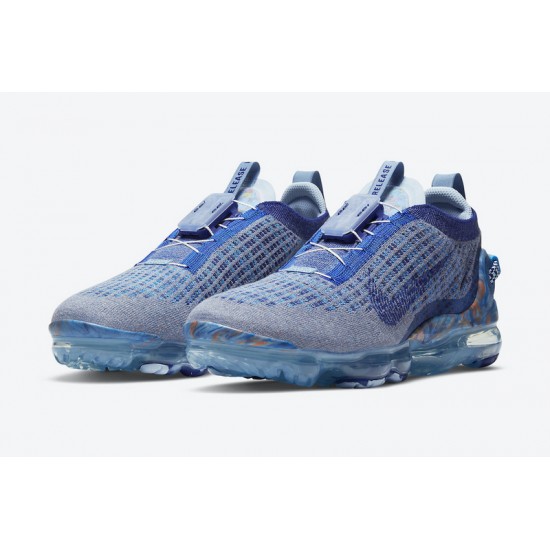 Stockx Nike Air VaporMax 2020 Flyknit Women/Men Blue CT1823-400 Shoes