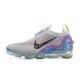 Stockx Nike Air VaporMax 2020 Flyknit Women/Men White Purple CJ6740-001 Shoes