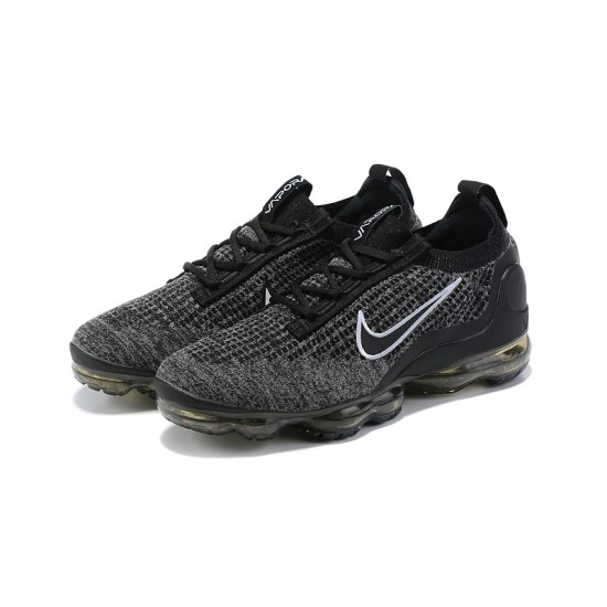 Stockx Nike Air VaporMax 2021 Flyknit Women/Men Black Grey DC9394-001 Shoes