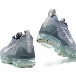 Stockx Nike Air VaporMax 2021 Flyknit Women/Men Grey Blue DH4084-400 Shoes