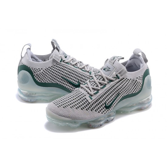 Stockx Nike Air VaporMax 2021 Flyknit Women/Men Grey Green DN3074-001 Shoes