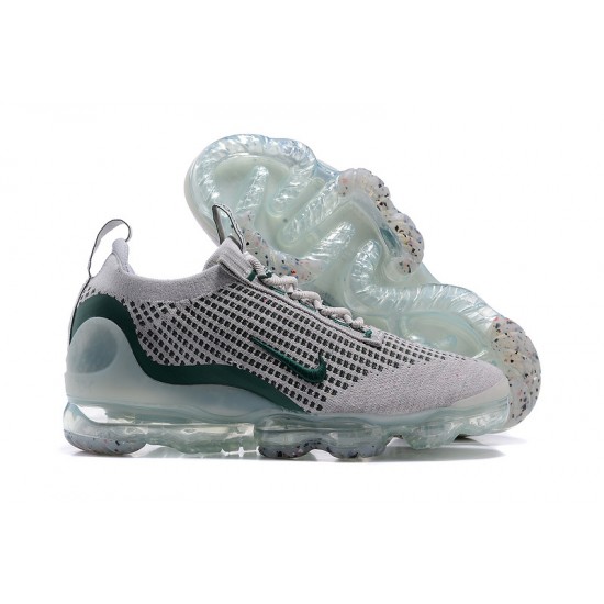 Stockx Nike Air VaporMax 2021 Flyknit Women/Men Grey Green DN3074-001 Shoes