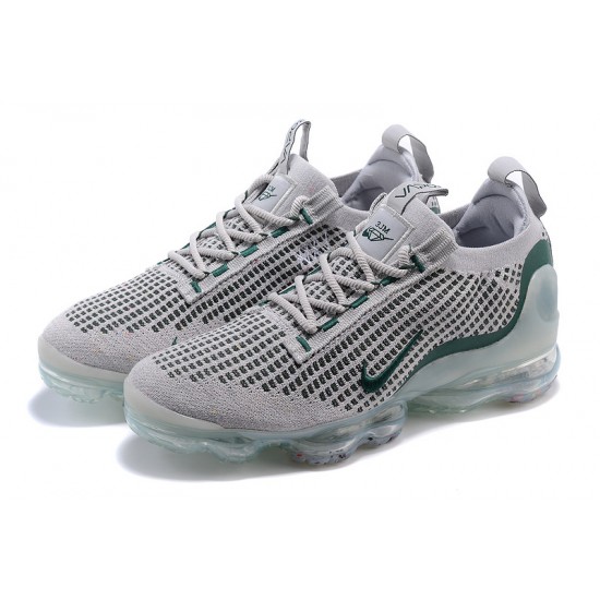 Stockx Nike Air VaporMax 2021 Flyknit Women/Men Grey Green DN3074-001 Shoes