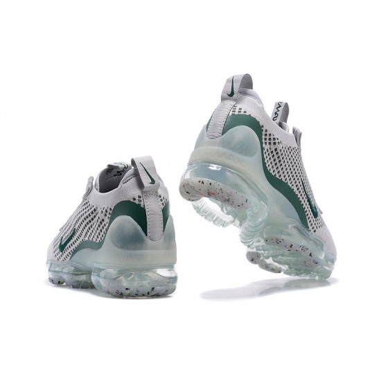 Stockx Nike Air VaporMax 2021 Flyknit Women/Men Grey Green DN3074-001 Shoes