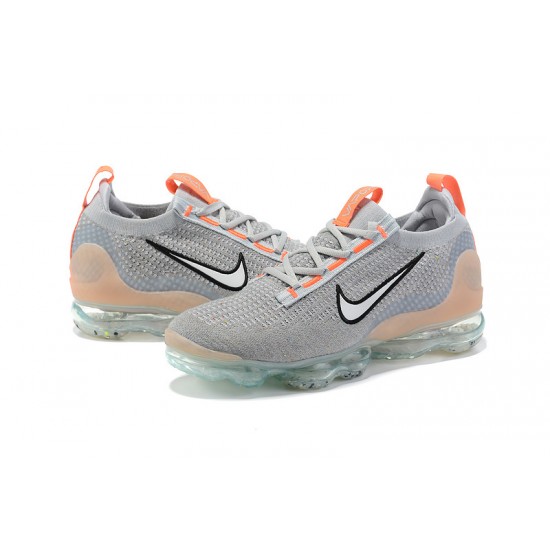 Stockx Nike Air VaporMax 2021 Flyknit Women/Men Grey Orange DH4084-002  Shoes