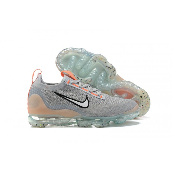 Stockx Nike Air VaporMax 2021 Flyknit Women/Men Grey Orange DH4084-002  Shoes