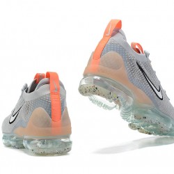 Stockx Nike Air VaporMax 2021 Flyknit Women/Men Grey Orange DH4084-002  Shoes