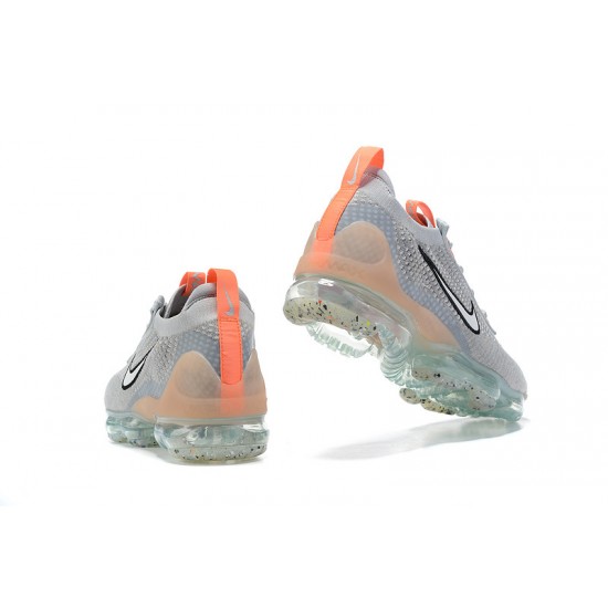 Stockx Nike Air VaporMax 2021 Flyknit Women/Men Grey Orange DH4084-002  Shoes