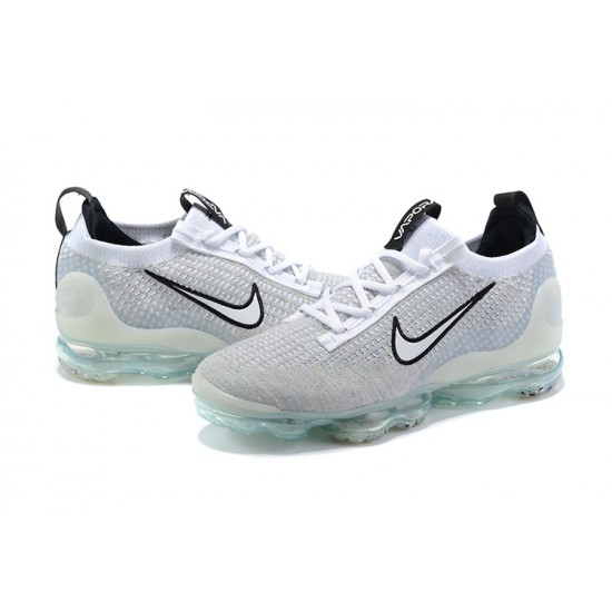 Stockx Nike Air VaporMax 2021 Flyknit Women/Men White Black DB1550-100 Shoes