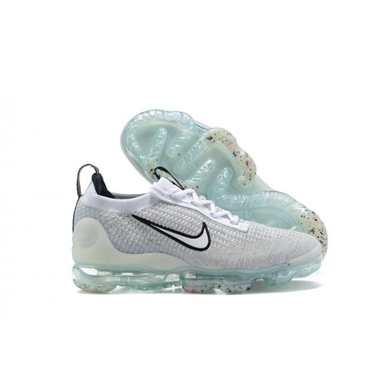 Stockx Nike Air VaporMax 2021 Flyknit Women/Men White Black DB1550-100 Shoes