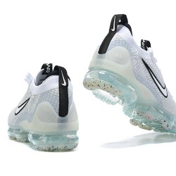 Stockx Nike Air VaporMax 2021 Flyknit Women/Men White Black DB1550-100 Shoes