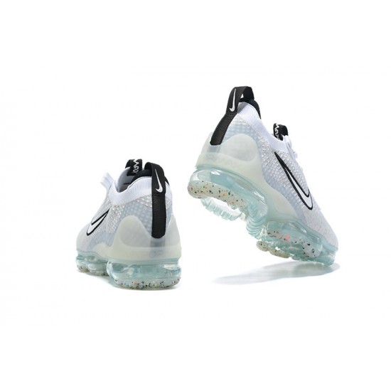 Stockx Nike Air VaporMax 2021 Flyknit Women/Men White Black DB1550-100 Shoes