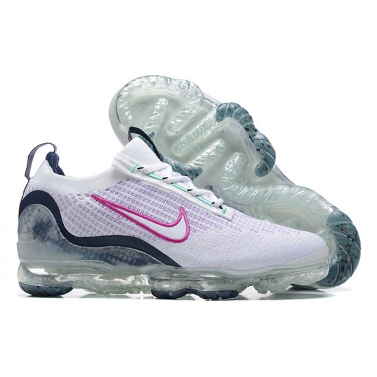 Stockx Nike Air VaporMax 2021 Flyknit Women/Men White Pink DB1550-105 Shoes