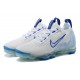 Stockx Nike Air VaporMax 2021 Flyknit Women/Men White and Blue Shoes