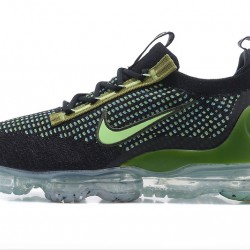 Stockx Nike Air VaporMax 2021 Flyknit Women/Men Black Green DQ7640-001 Shoes