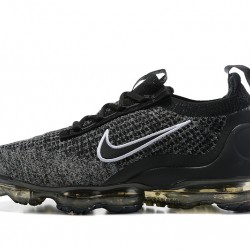 Stockx Nike Air VaporMax 2021 Flyknit Women/Men Black Grey DC9394-001 Shoes