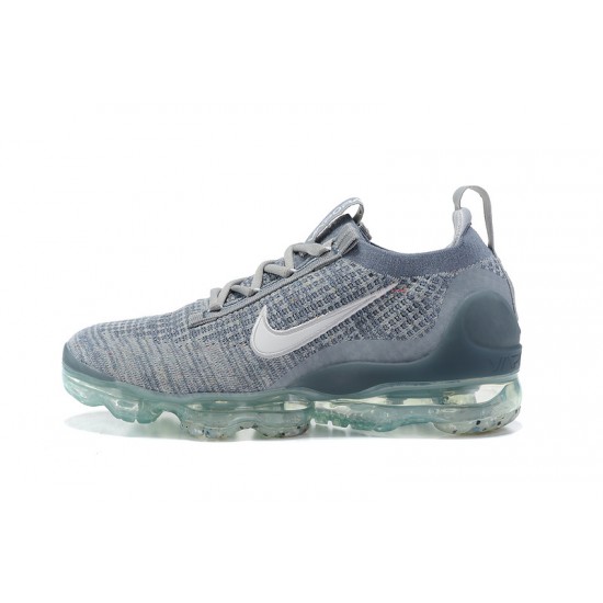 Stockx Nike Air VaporMax 2021 Flyknit Women/Men Grey Blue DH4084-400 Shoes