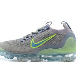 Stockx Nike Air VaporMax 2021 Flyknit Women/Men Grey Green DH4084-003 Shoes