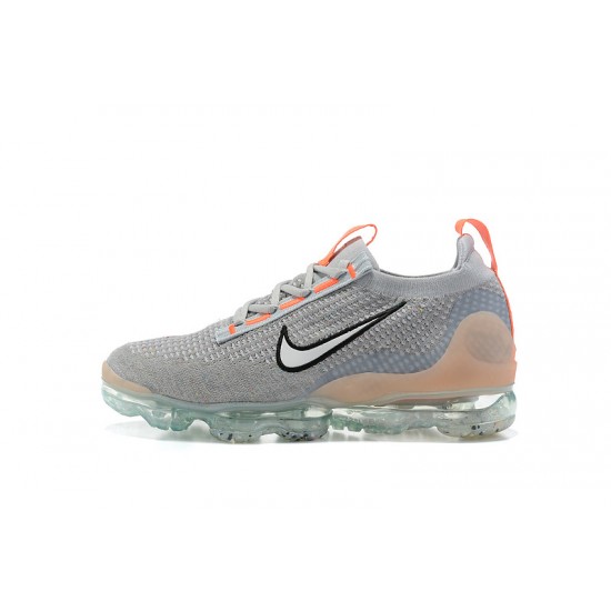 Stockx Nike Air VaporMax 2021 Flyknit Women/Men Grey Orange DH4084-002  Shoes