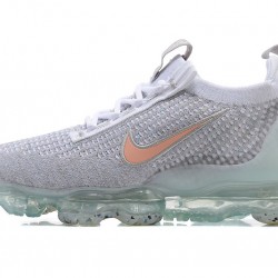 Stockx Nike Air VaporMax 2021 Flyknit Women/Men Grey Orange DH4090-002 Shoes