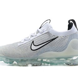 Stockx Nike Air VaporMax 2021 Flyknit Women/Men White Black DB1550-100 Shoes