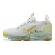 Stockx Nike Air VaporMax 2021 Flyknit Women/Men White Yellow Shoes