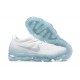 Stockx Nike Air VaporMax 2023 Flyknit Pure Women/Men Platinum White Blue DV1678-002 Shoes