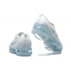 Stockx Nike Air VaporMax 2023 Flyknit Pure Women/Men Platinum White Blue DV1678-002 Shoes