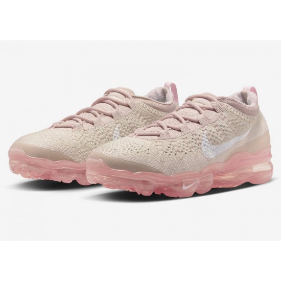 Stockx Nike Air VaporMax 2023 Flyknit Women Oatmeal Pink DV6840-101 Shoes