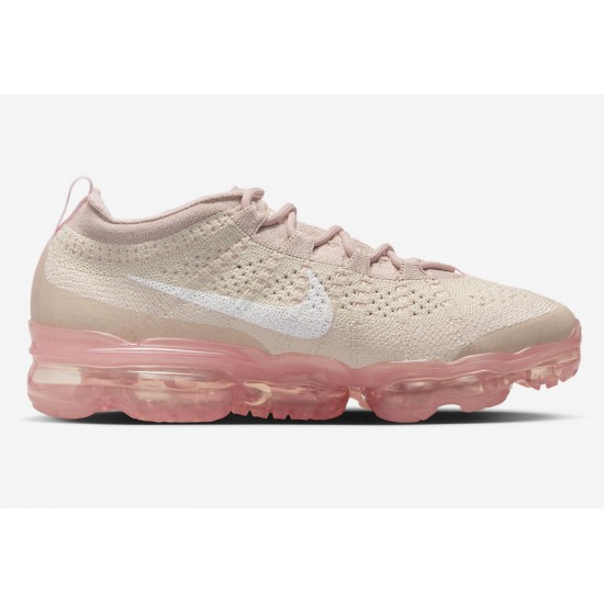 Stockx Nike Air VaporMax 2023 Flyknit Women Oatmeal Pink DV6840-101 Shoes