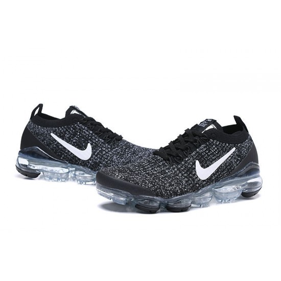 Stockx Nike Air VaporMax Flyknit 3 Black White Women/Men Running Shoes AJ6900-212