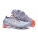 Stockx Nike Air VaporMax Flyknit 3 Grey Orange Women/Men Running Shoes AJ6900-003