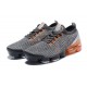 Stockx Nike Air VaporMax Flyknit 3 Grey Orange Women/Men Running Shoes AJ6900-024