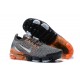 Stockx Nike Air VaporMax Flyknit 3 Grey Orange Women/Men Running Shoes AJ6900-024