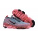 Stockx Nike Air VaporMax Flyknit 3 Grey Red Women/Men Running Shoes AJ6900-601