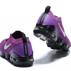 Stockx Nike Air VaporMax Flyknit 3 Purple Black Women/Men Running Shoes AJ6900-502