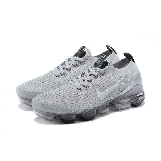 Stockx Nike Air VaporMax Flyknit 3 Silver Grey Women/Men Running Shoes AJ6900-101