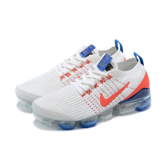 Stockx Nike Air VaporMax Flyknit 3 White Blue Women/Men Running Shoes CZ7994-100