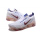 Stockx Nike Air VaporMax Flyknit 3 White Red Women/Men Running Shoes AJ6910-501