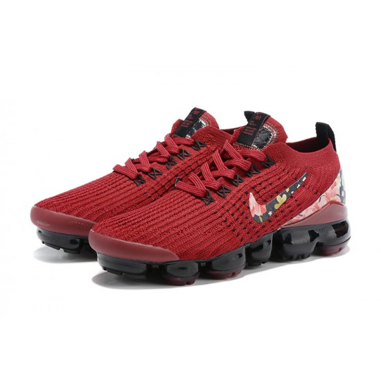 Stockx Nike Air VaporMax Flyknit 3 Red Black Women Running Shoes CT1274 -600