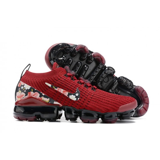 Stockx Nike Air VaporMax Flyknit 3 Red Black Women Running Shoes CT1274 -600