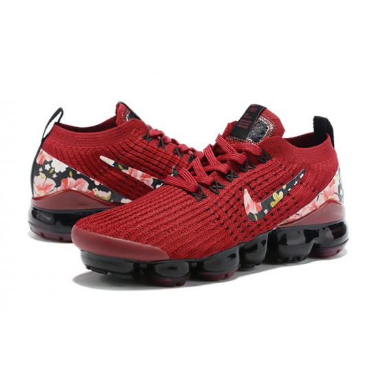 Stockx Nike Air VaporMax Flyknit 3 Red Black Women Running Shoes CT1274 -600