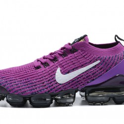 Stockx Nike Air VaporMax Flyknit 3 Purple Black Women/Men Running Shoes AJ6900-502