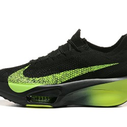 Stockx Nike Air Zoom Alphafly NEXT 3 Black and Green Women/Men Running Shoes 