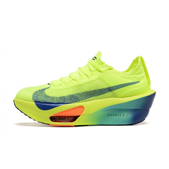 Stockx Nike Air Zoom Alphafly NEXT 3 Neongreen Women/Men Running Shoes 