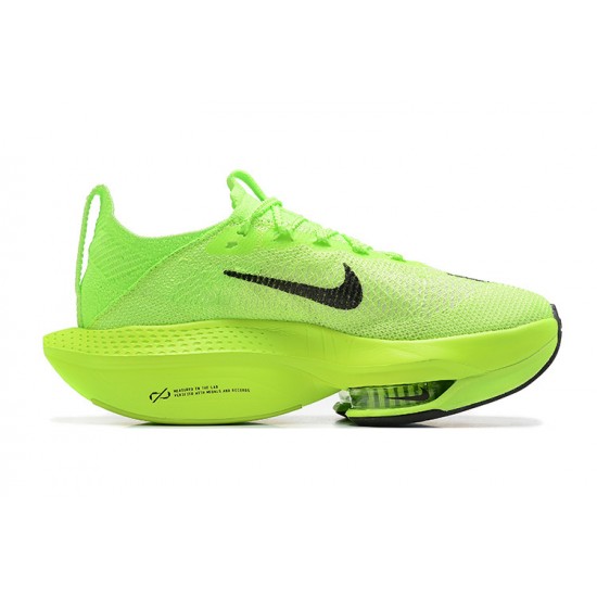 Stockx Nike Air Zoom Alphafly Next 2 Neongreen Women/Men Running Shoes 